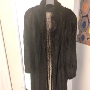 Long Vintage Mink Coat